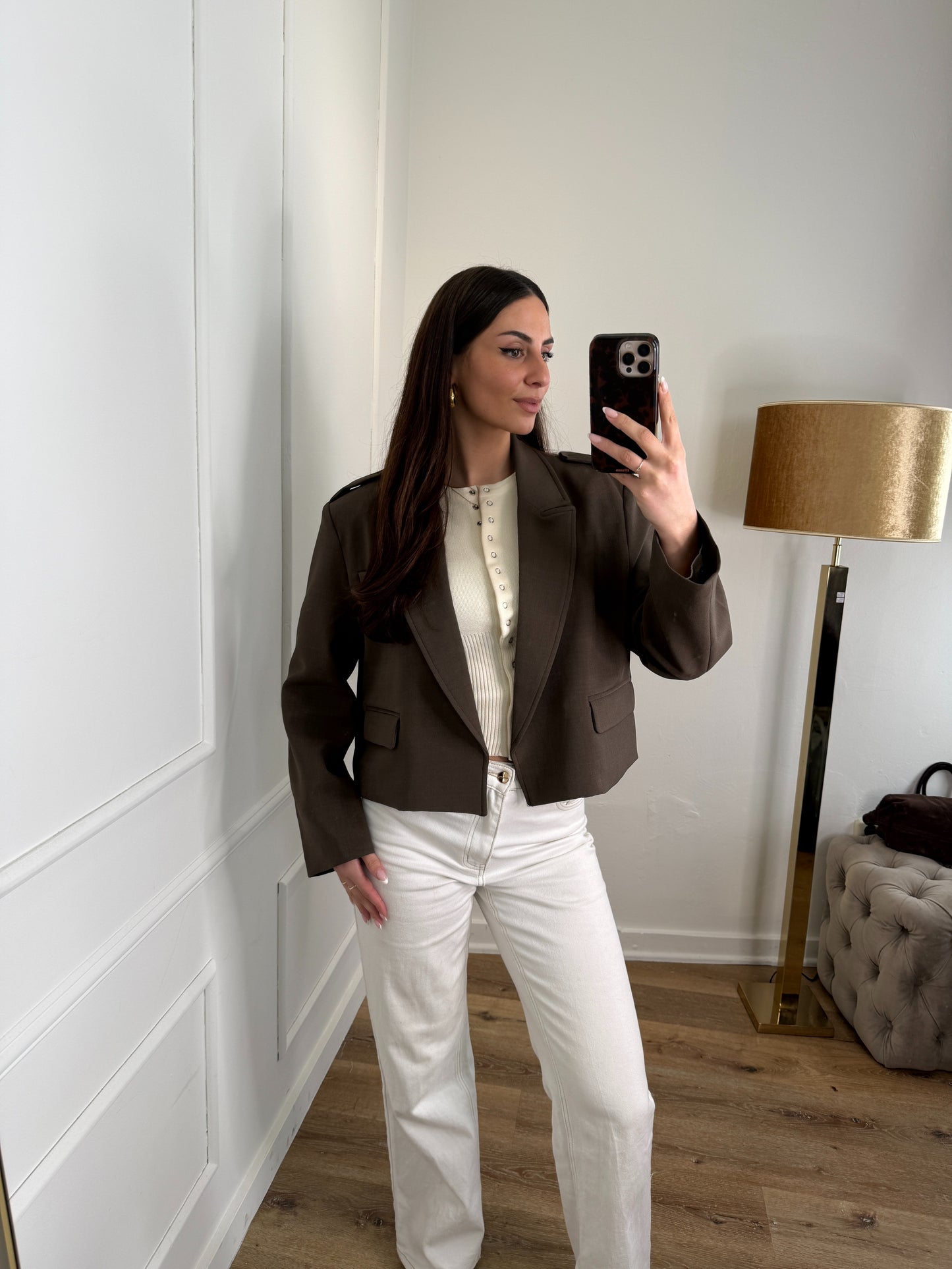 Don blazer jacket - bruin