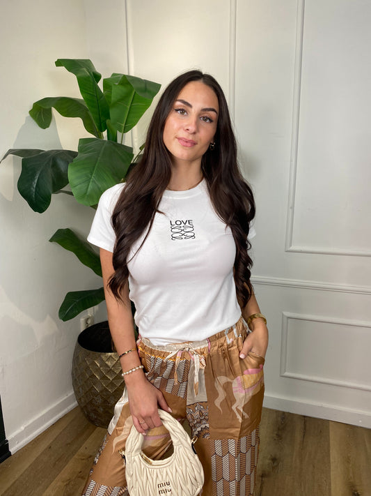 Love Shirt Weiß