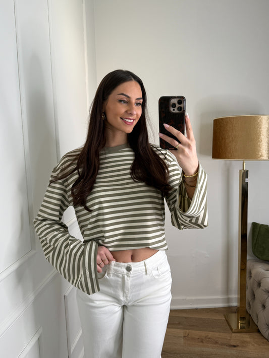 Ivy long sleeve - groen