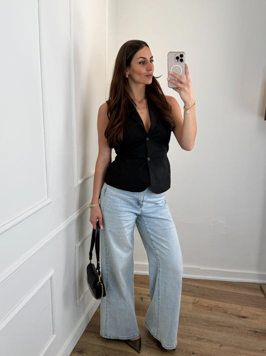 Ariel gilet zwart