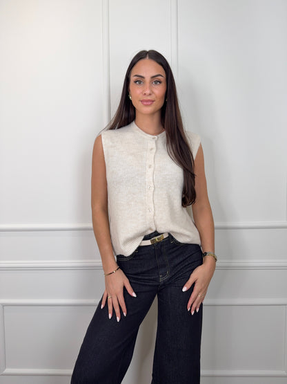 Jente Gilet Off-white