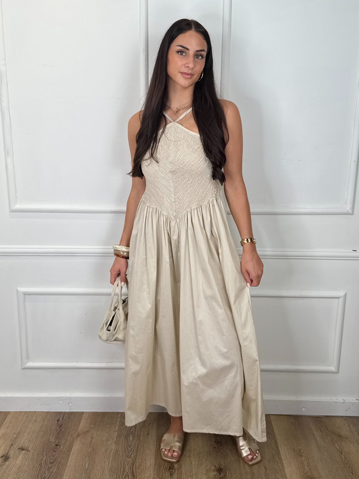 Gioya Jurk Off-white
