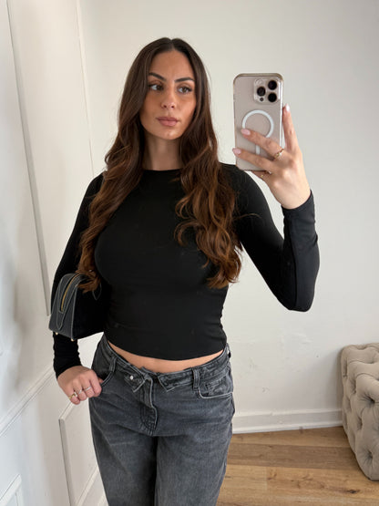 Hazel top zwart