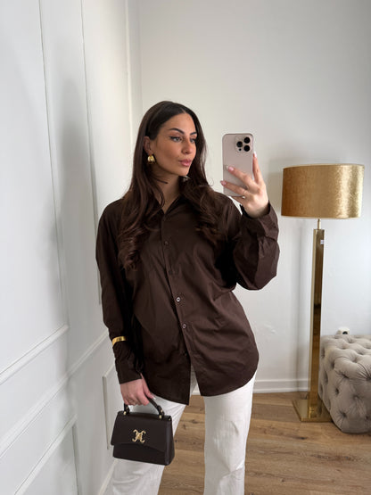 Gaby blouse - bruin