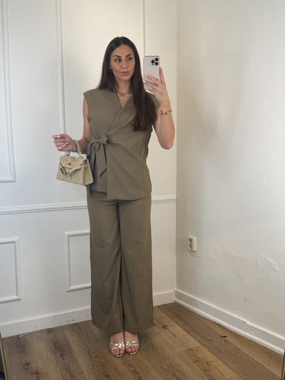 Olivia Set Olijfgroen