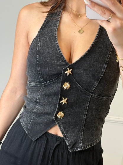 Sea gilet zwart