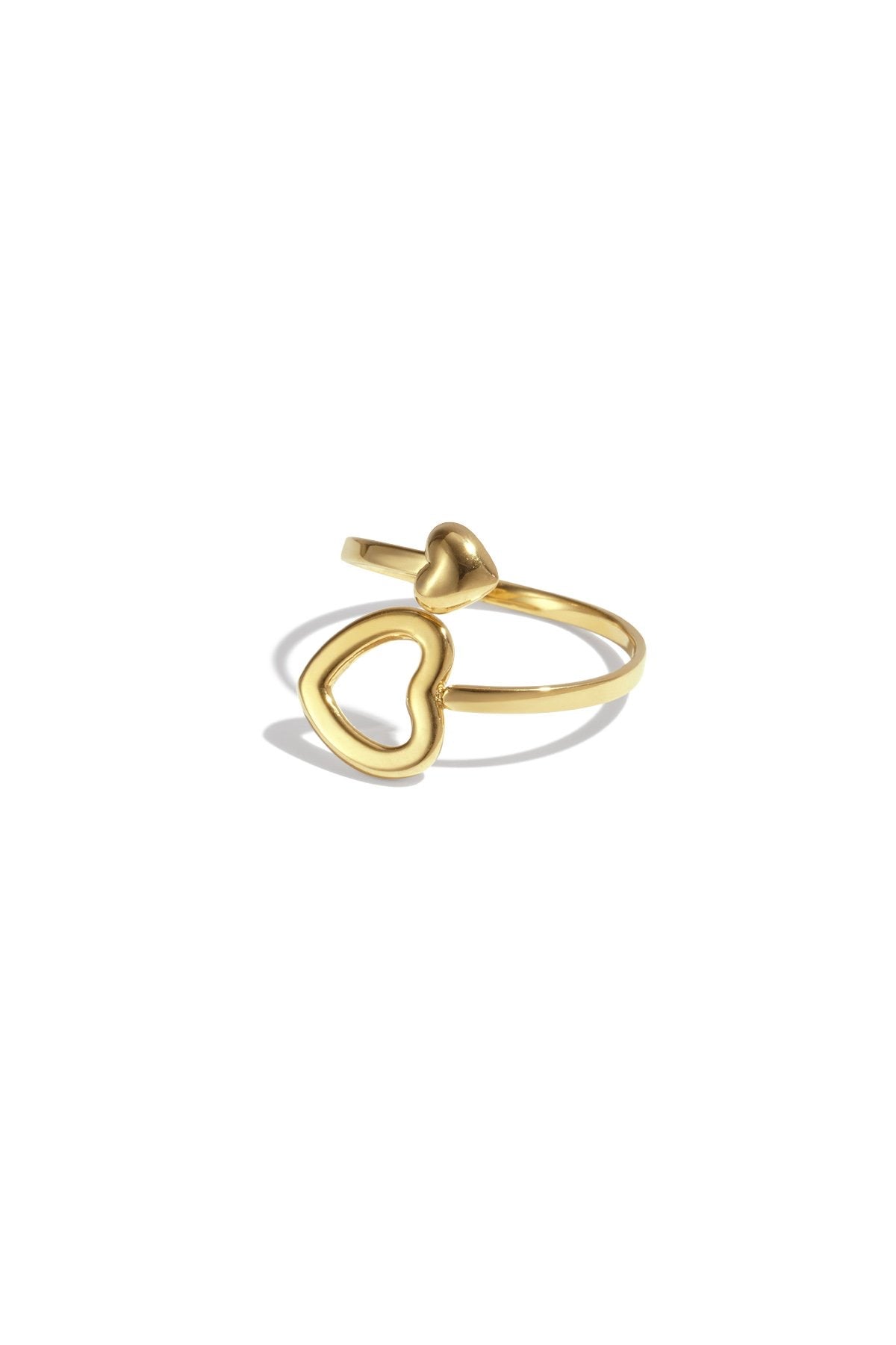 Bullet heart ring