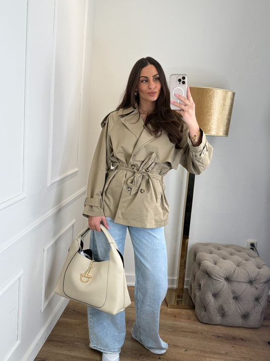 Harper trenchcoat beige