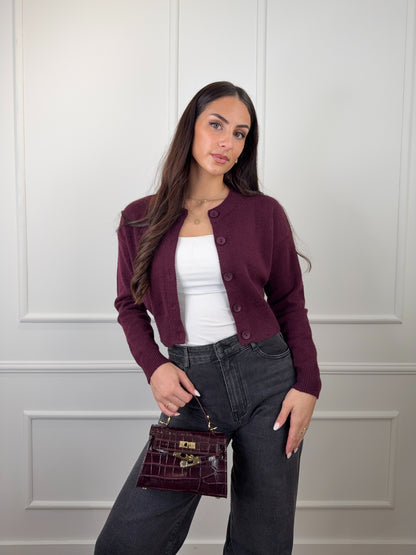 Harper vest bordeaux