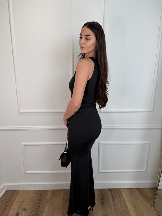 Maxi jurk zwart
