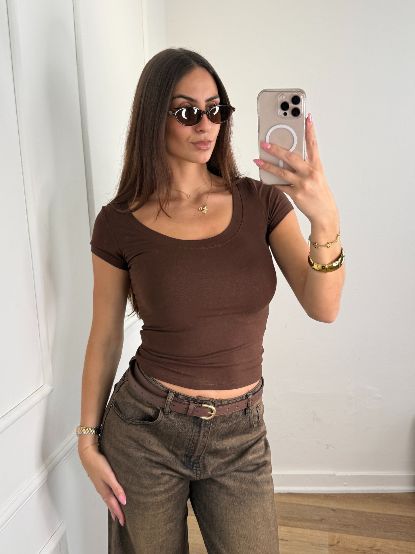 Tess Top Bruin