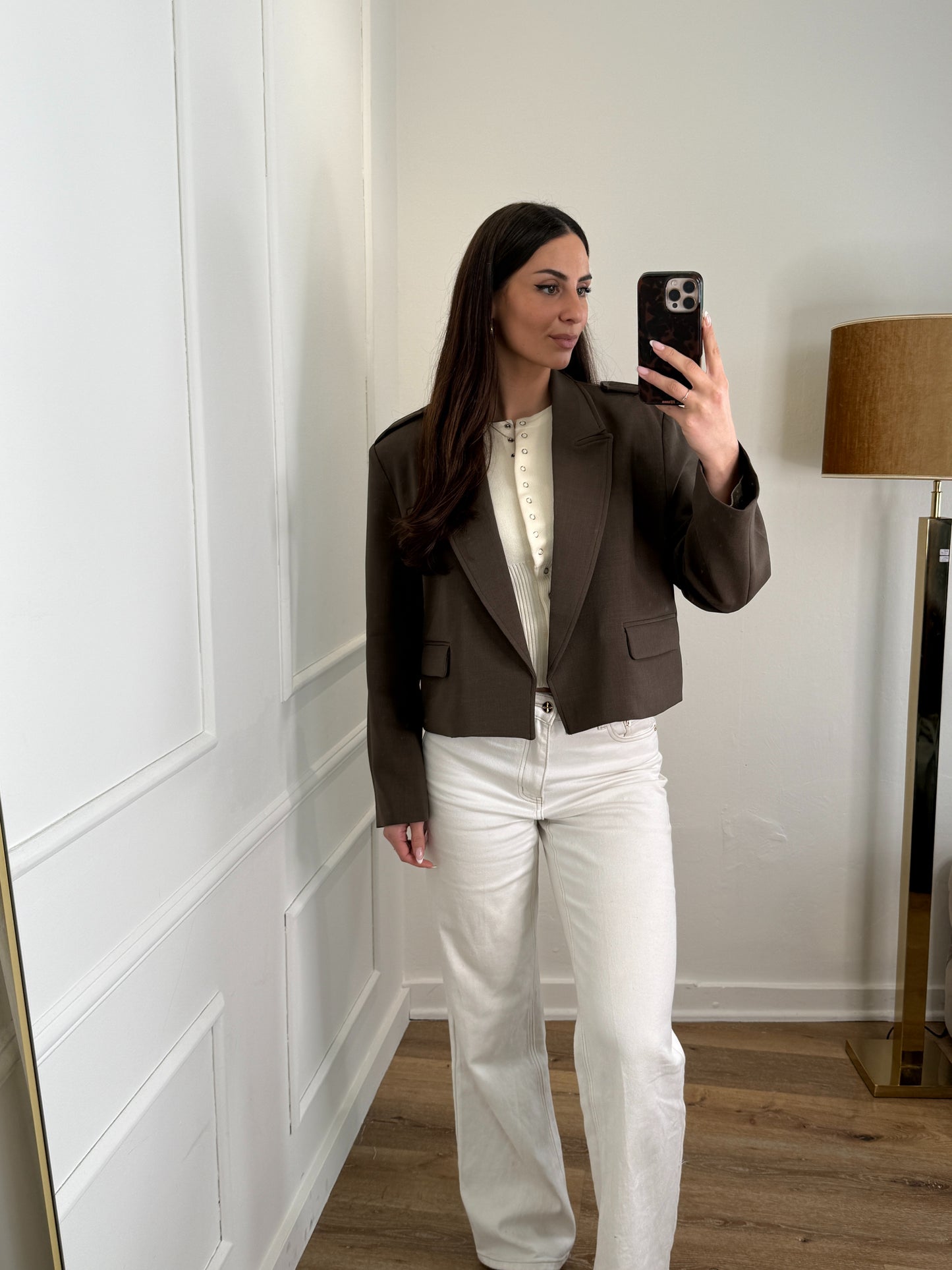 Don blazer jacket - bruin