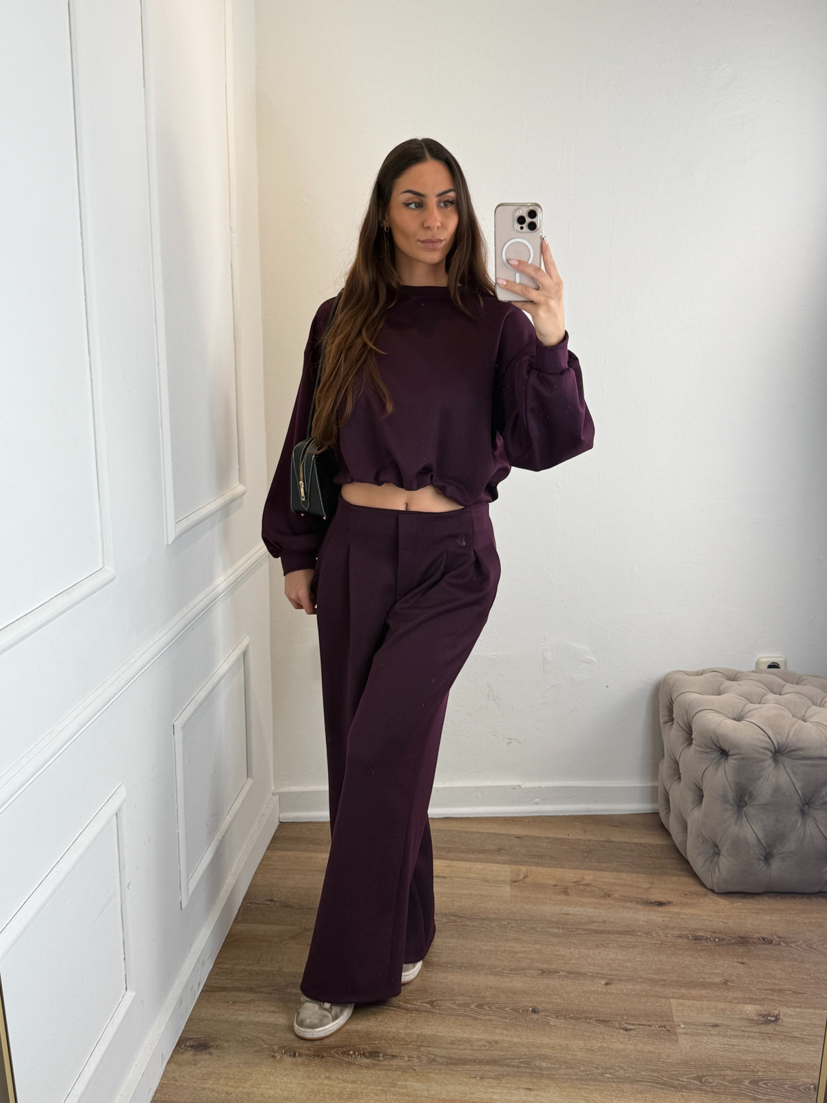 Sofie Set Lang Bordeaux