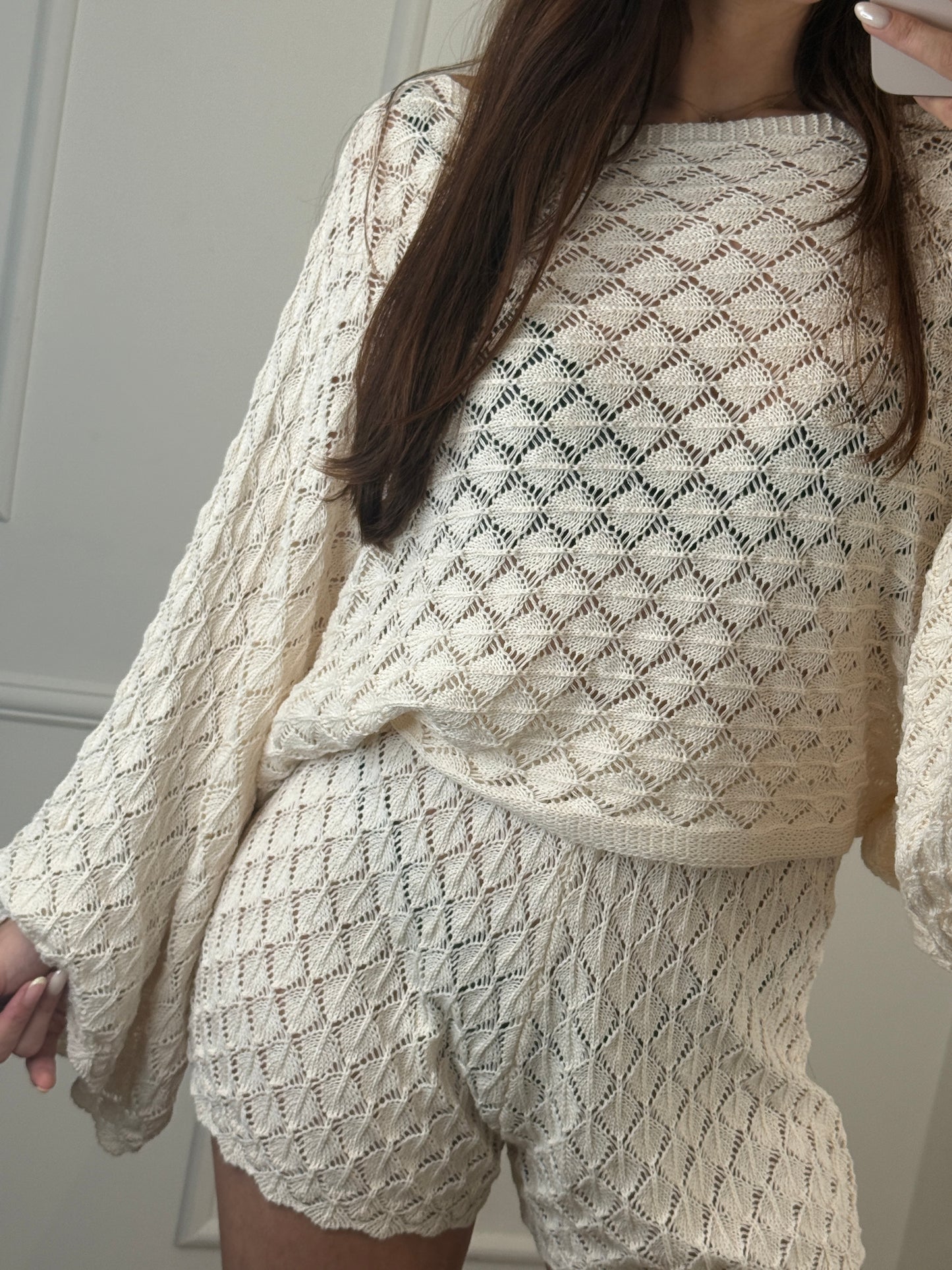 Ibiza Knit Set - Crème