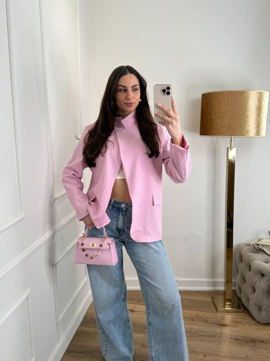 3 ways blazer - roze