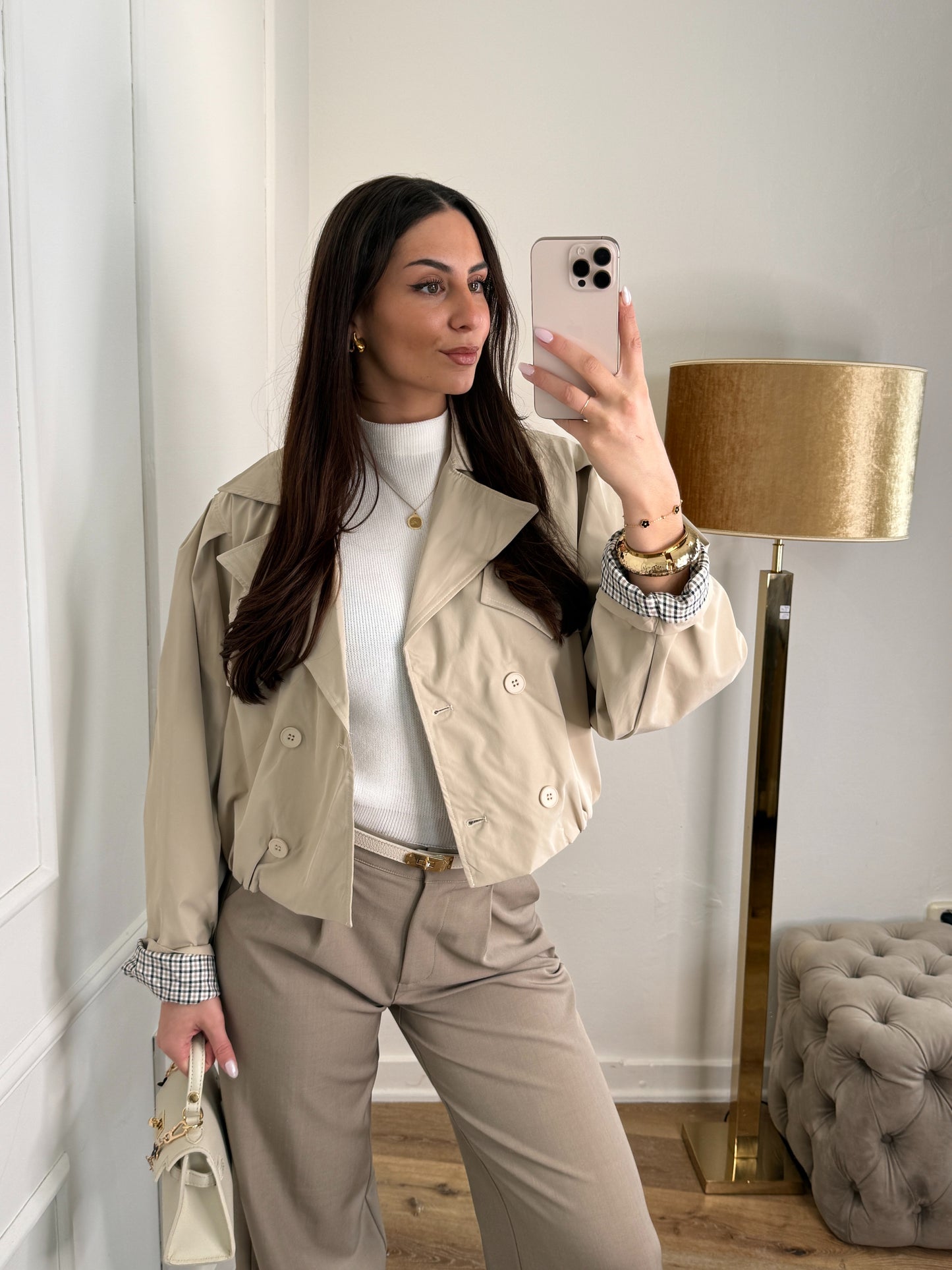Victoria jacket beige