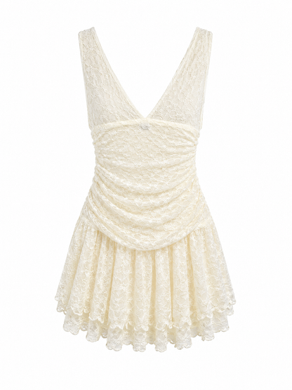 Maxime Dress - Creme