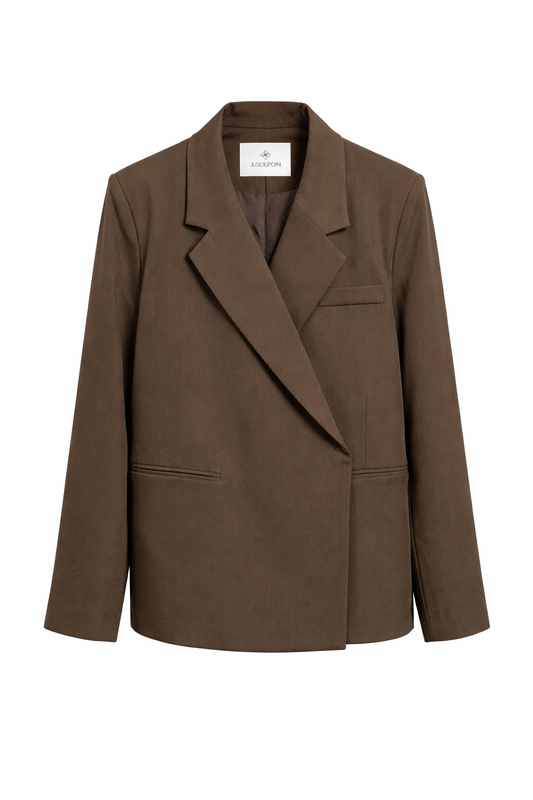 Senna oversized blazer - bruin