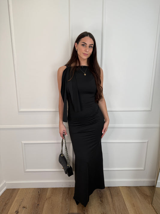 Maxi jurk zwart