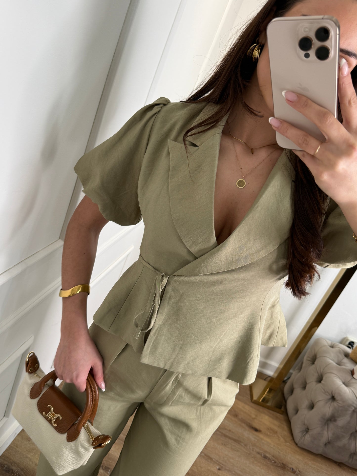 Vera blouse - khaki