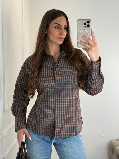 Juniper blouse coffee