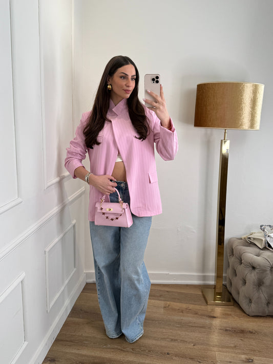 3 ways blazer - roze