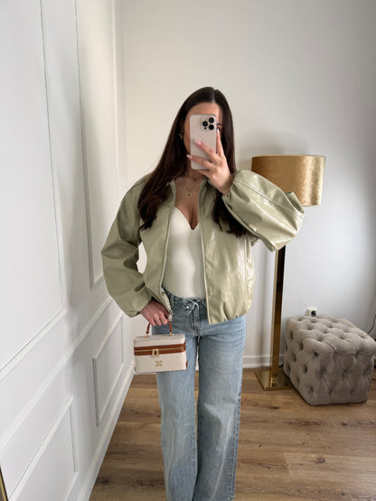 Shady bomber jacket - groen