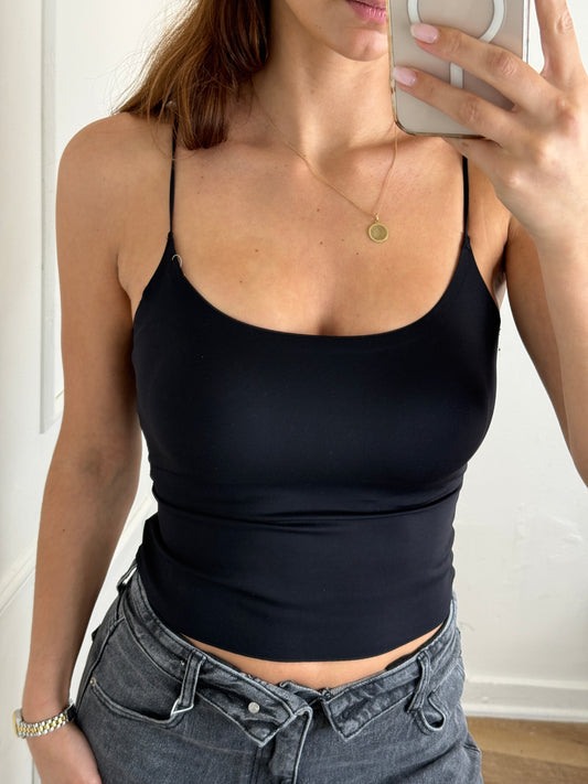 Emery Top Zwart