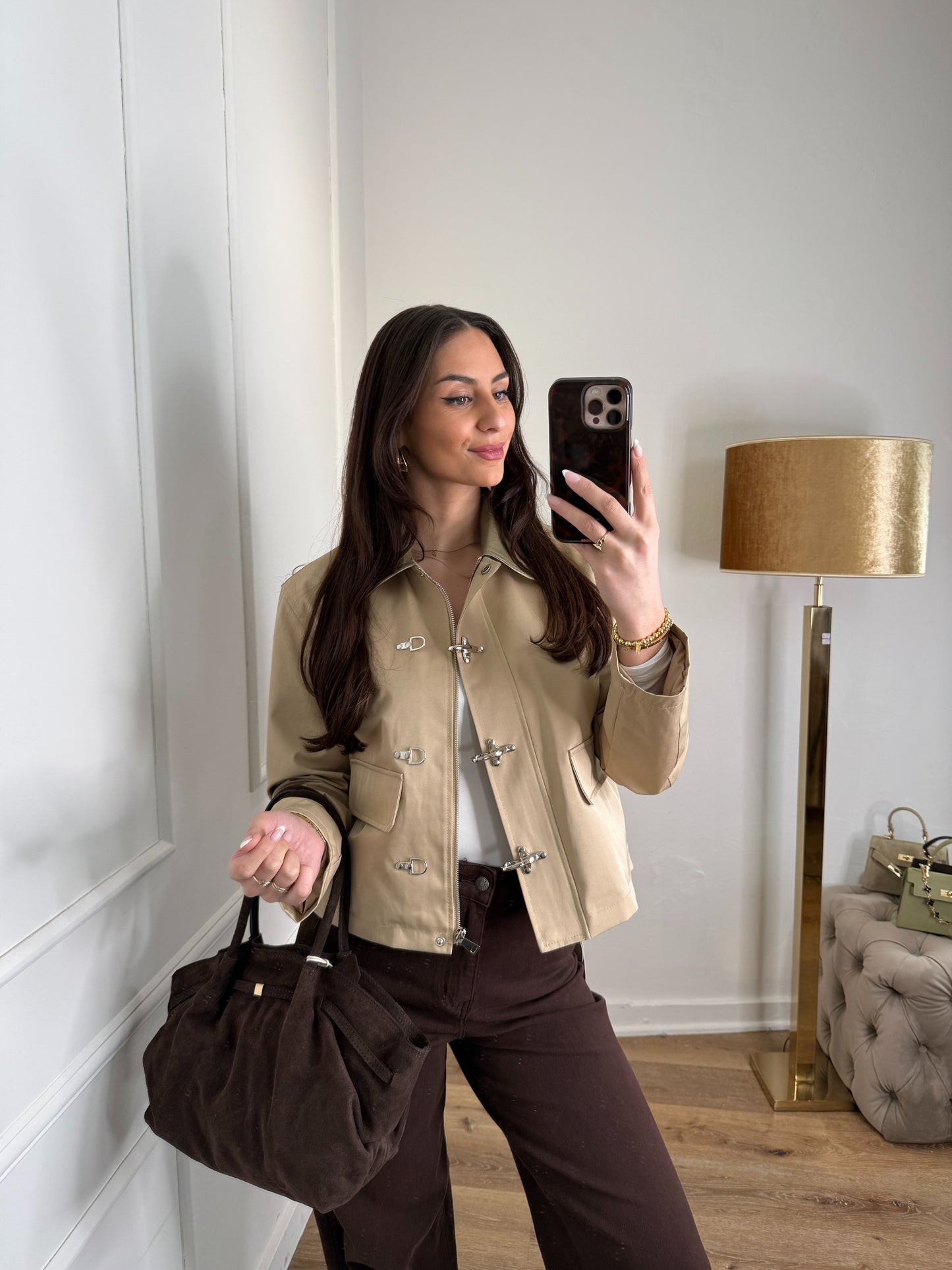 Aubrey jacket - beige