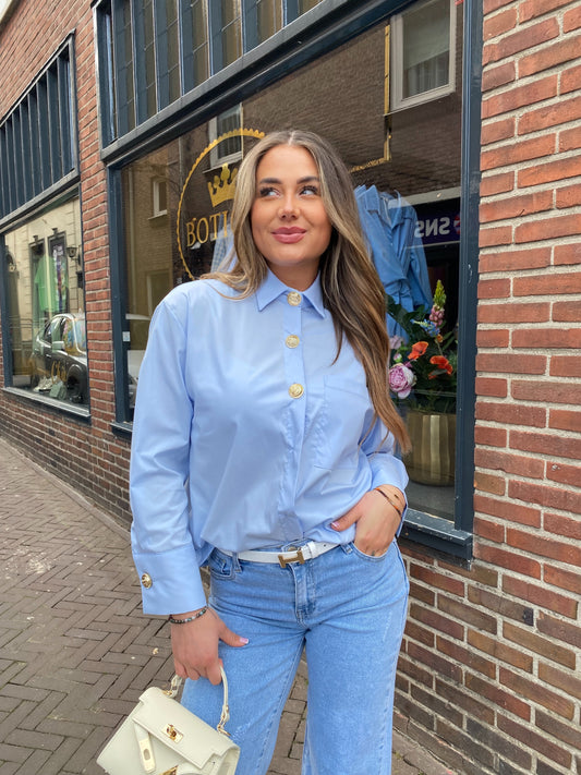 Florine Blouse Blauw