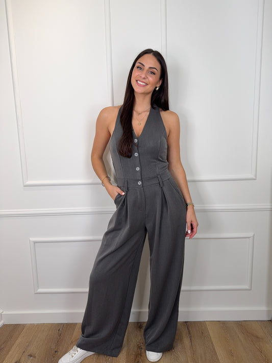 Bella Jumpsuit Grijs