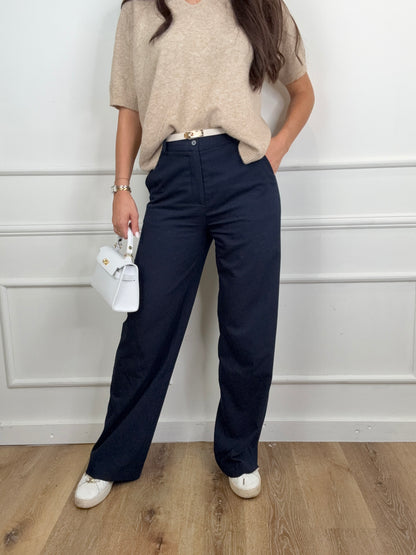 Zoe Pantalon navyblauw