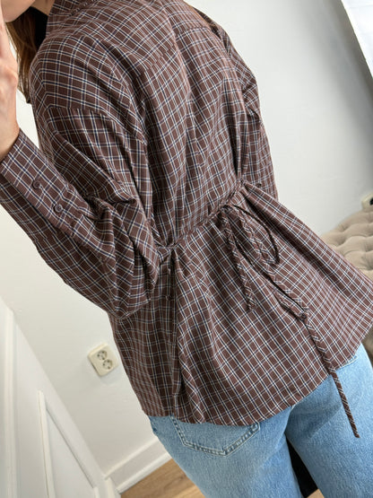 Juniper blouse coffee