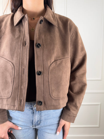 Simone jacket suede