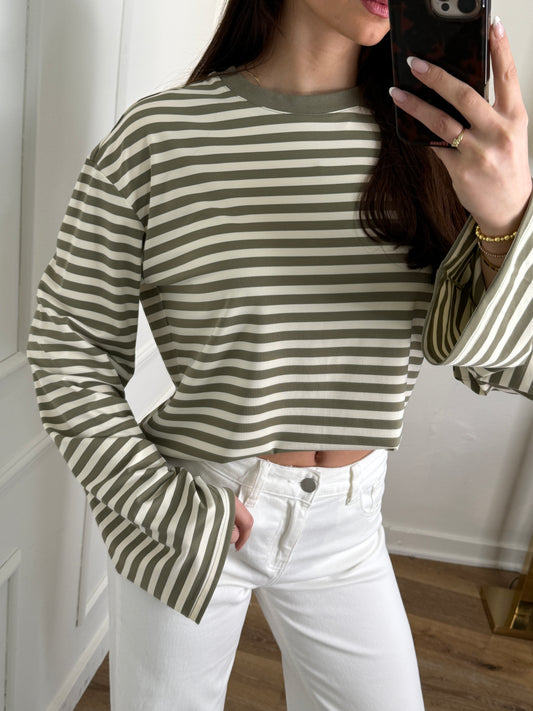 Ivy long sleeve - groen