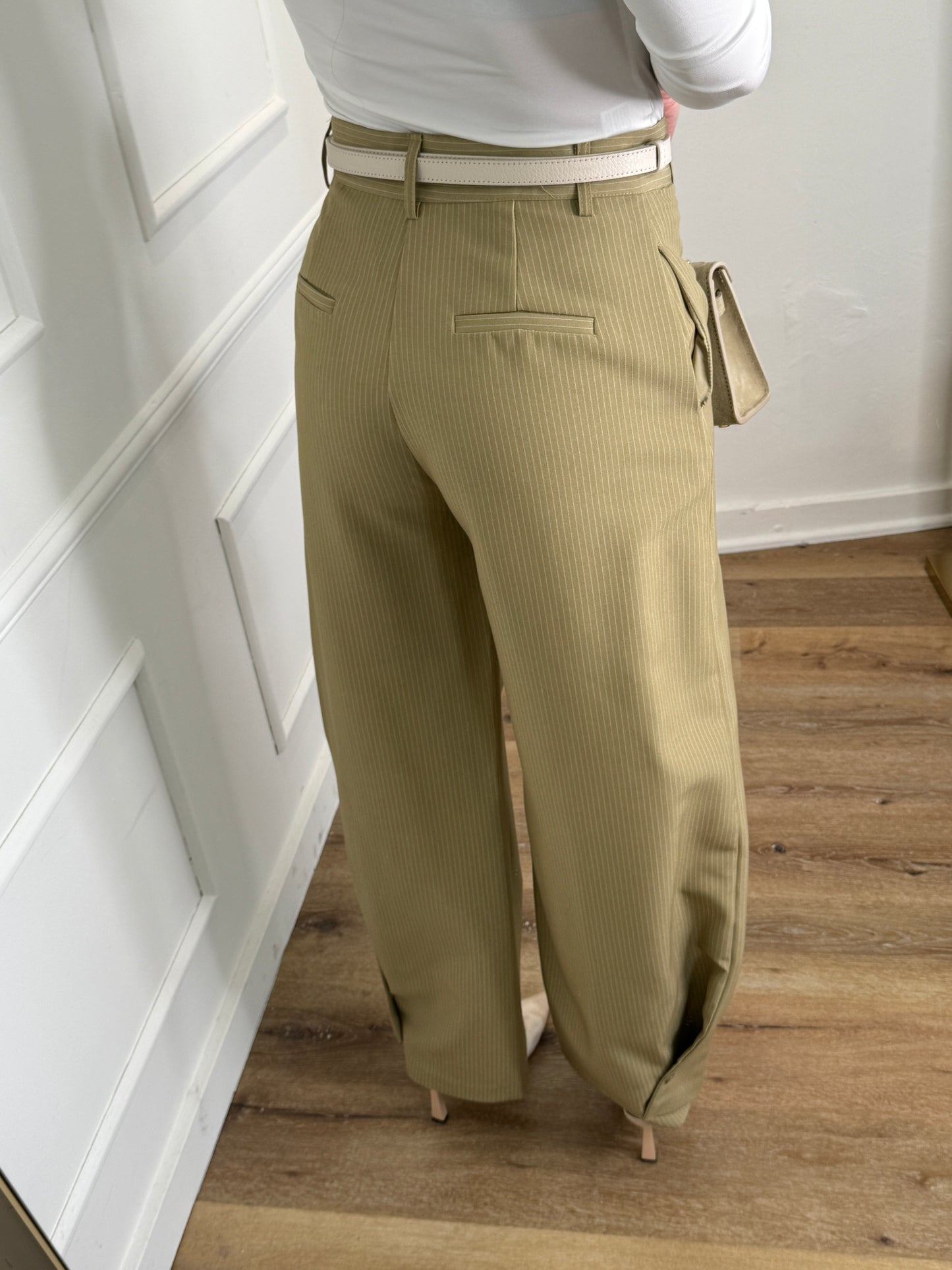 Veve barrel pantalon - groen