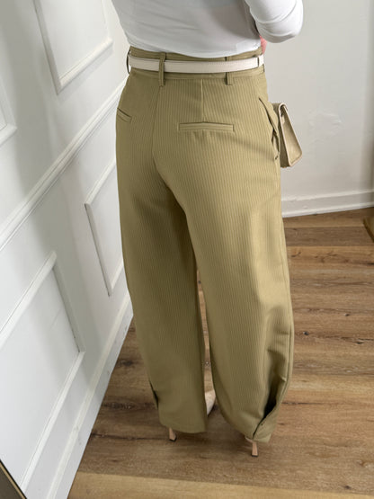 Veve barrel pantalon - groen