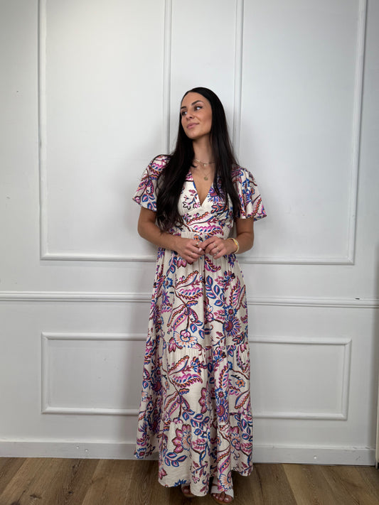 Lea Jurk Gekleurd
