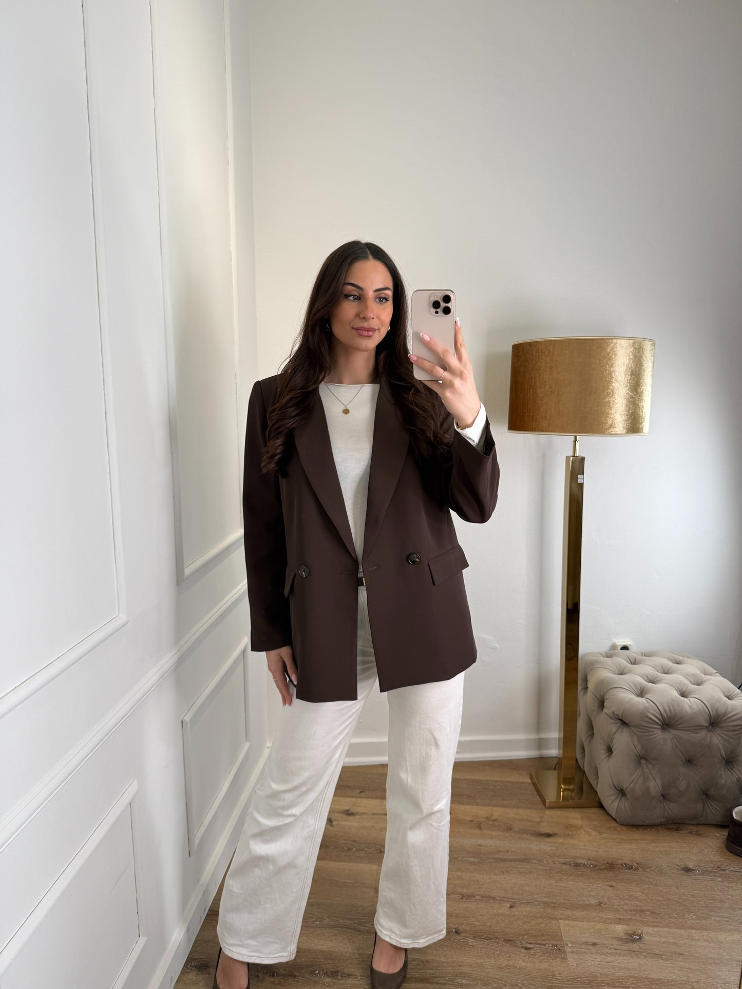 Sofia blazer - bruin