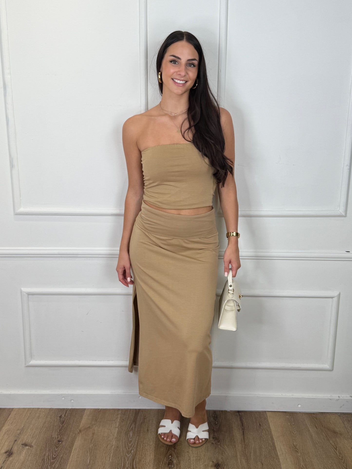 Nicole Set Camel