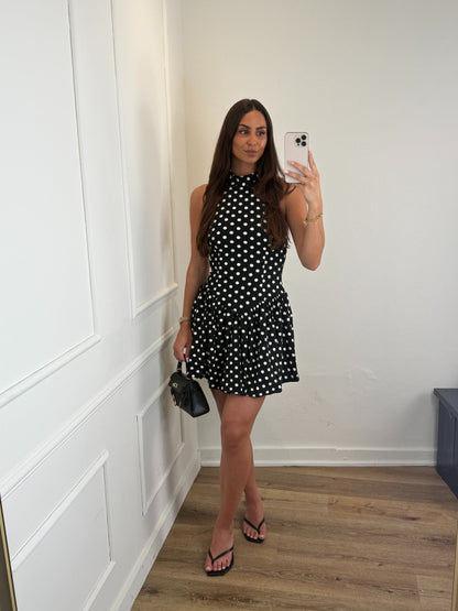 Mila Dot Jurk Zwart