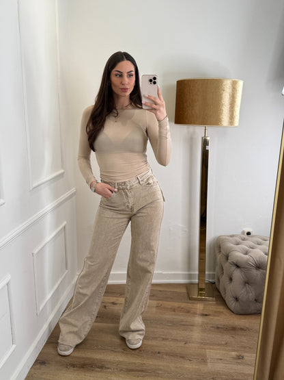 Sharon extra tall wide leg jeans