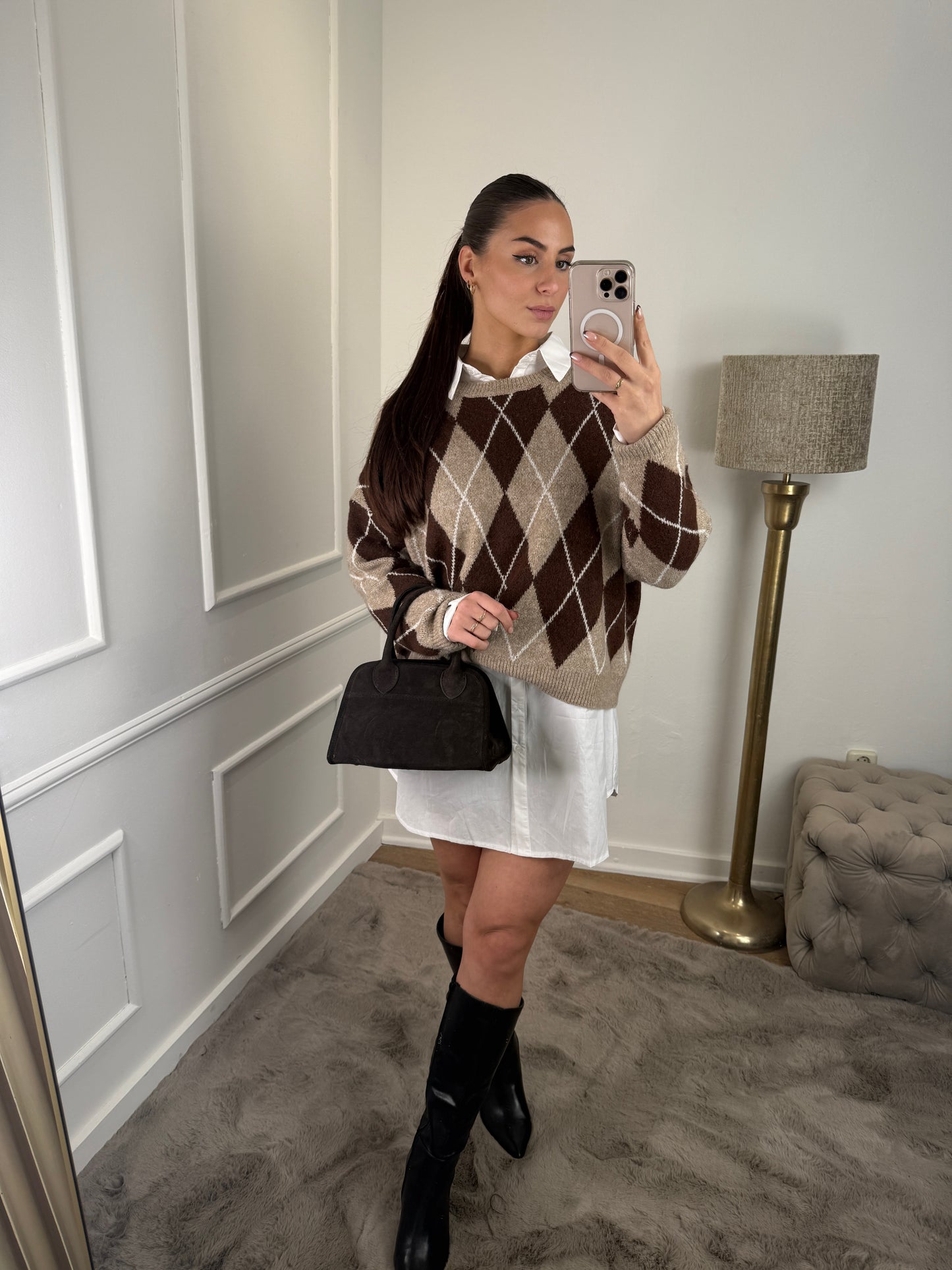 Spencer knit beige