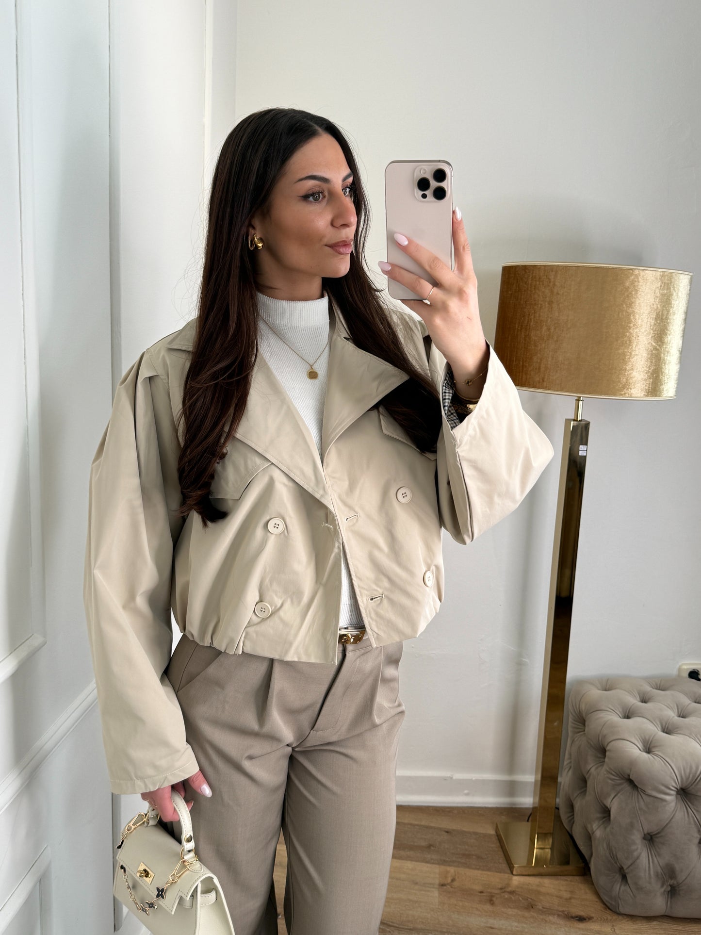 Victoria jacket beige