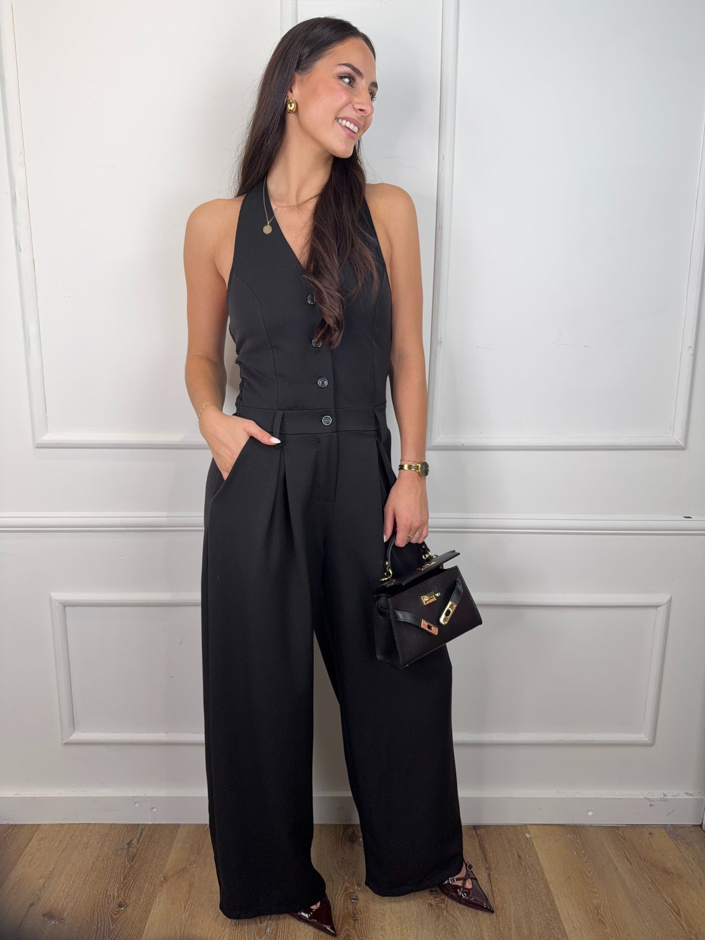 Bella Jumpsuit - Zwart