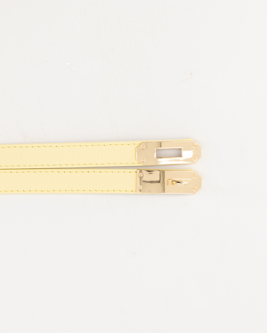 Verstelbare riem - botergeel