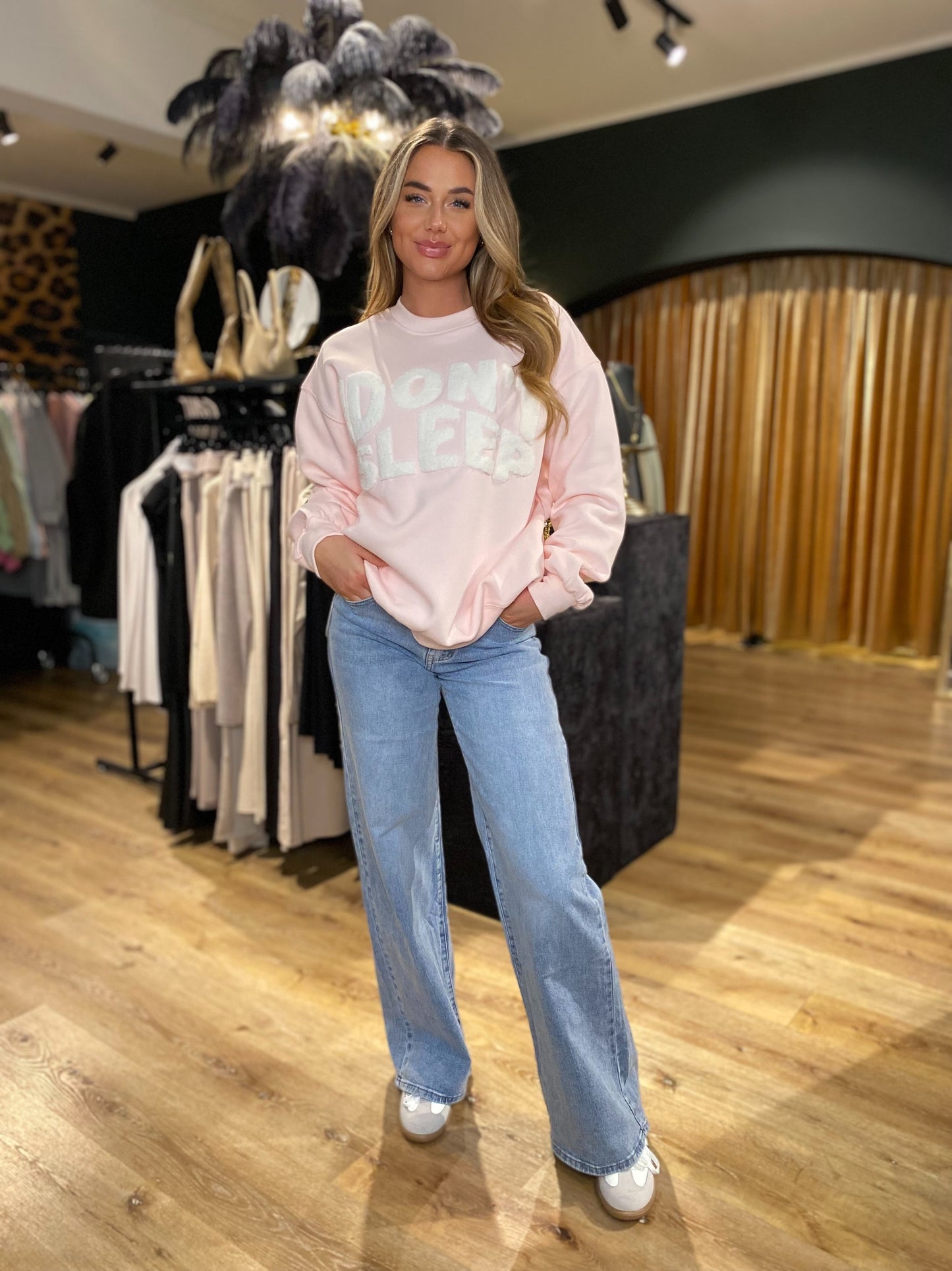 Charlotte Jeans Blauw