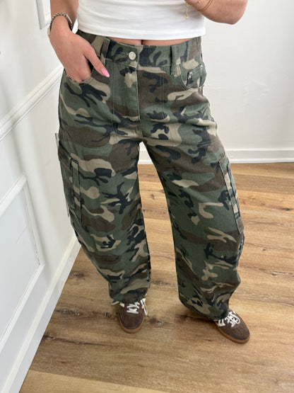 Camo jeans