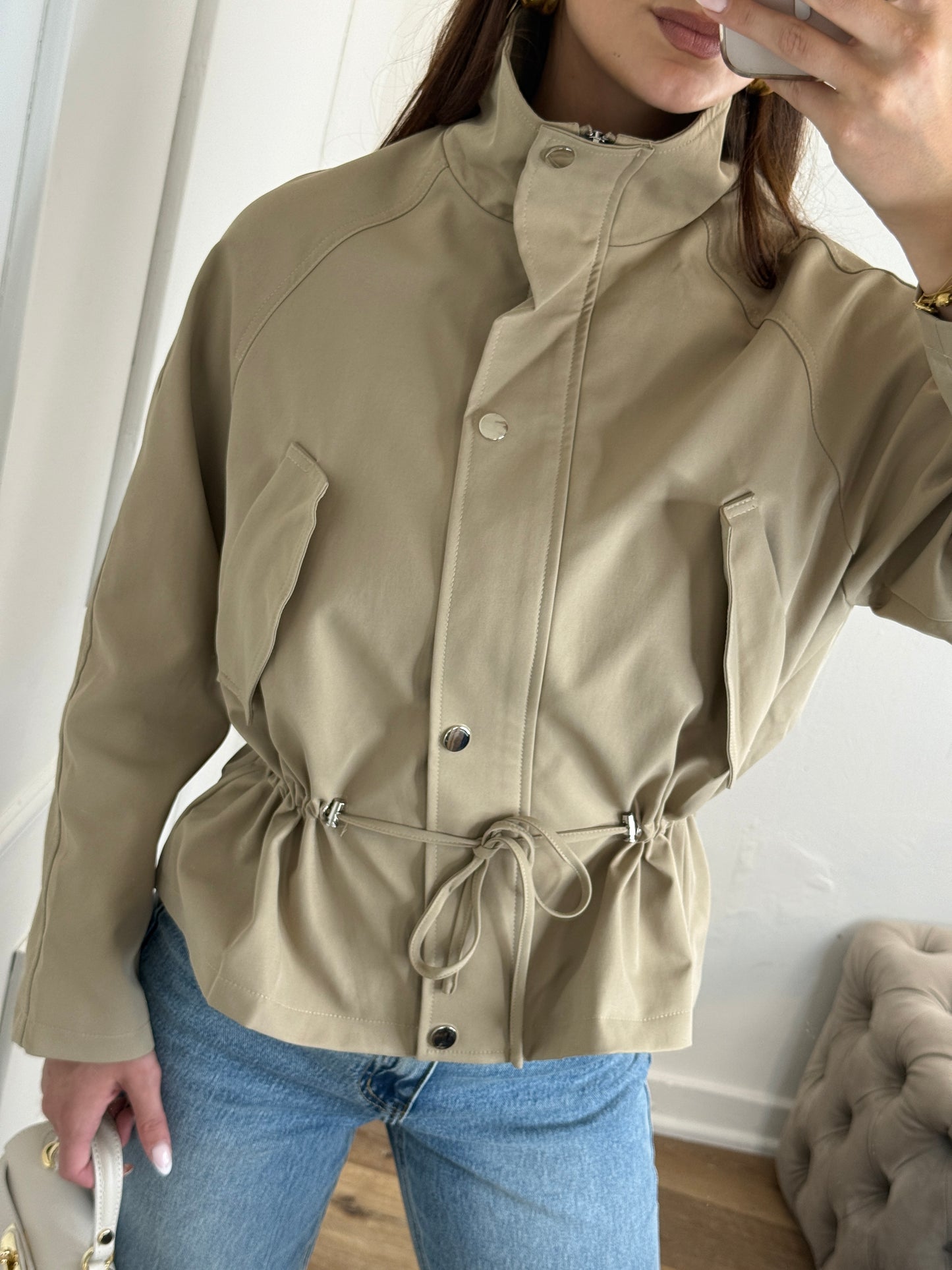 Willow jas beige