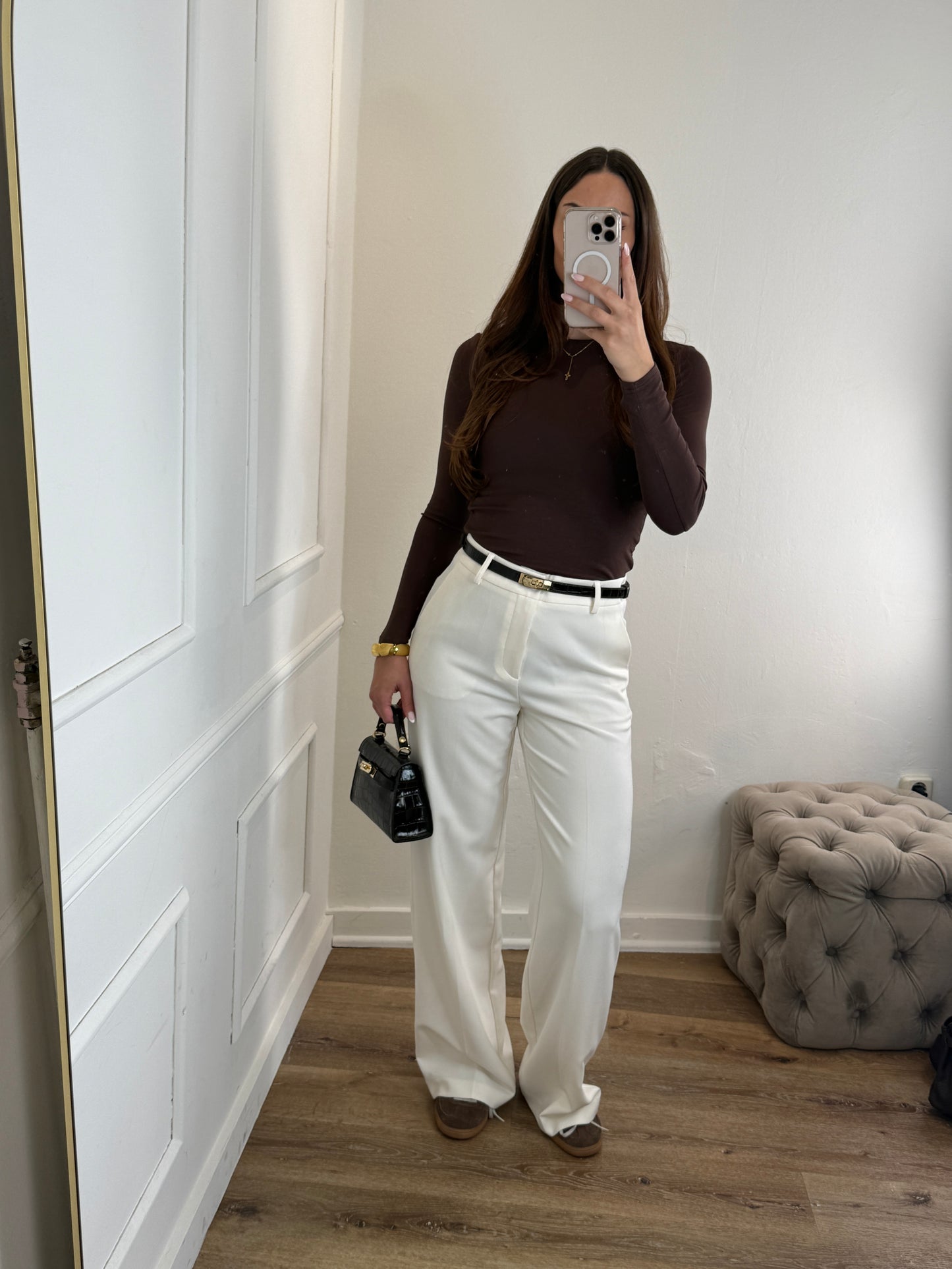Hazel top bruin